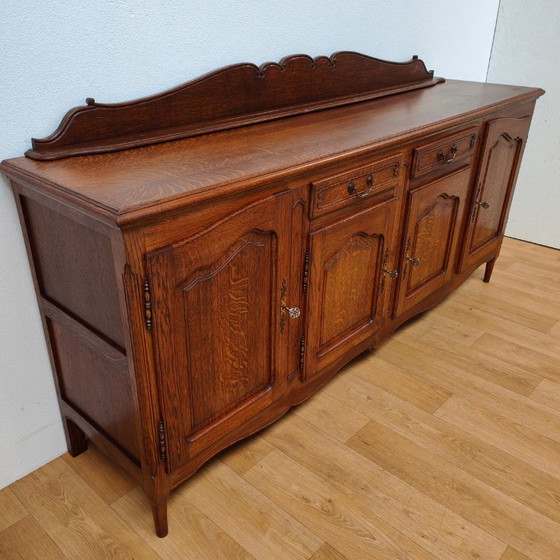 Buffet, commode, meuble mural de style Louis XV – Buffet bas, Wood (photo 9 of 20)