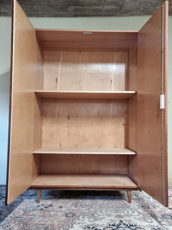 Image 1 of Vintage Wardrobe in Walnut by Tatra Nabytok, 1970s