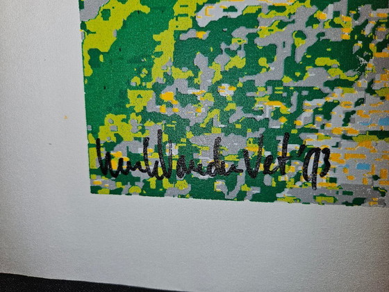 Image 1 of Serigrafia su tela Henk van der Vet