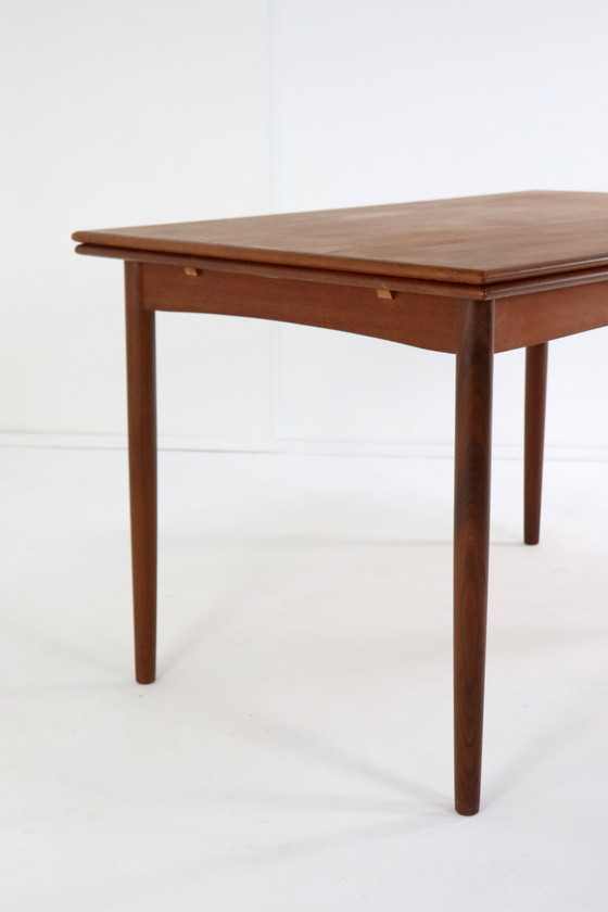 Image 1 of Danish Extendable Rectangular Dining Table 'Nymark' Vintage