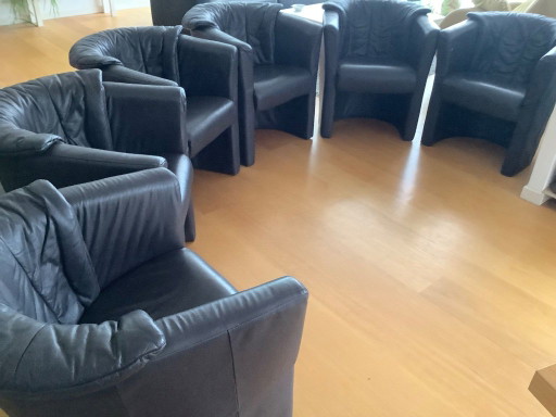 6 sillones Rolf Benz modelo 390 – fauteuils, Leather (photo 2 of 5)