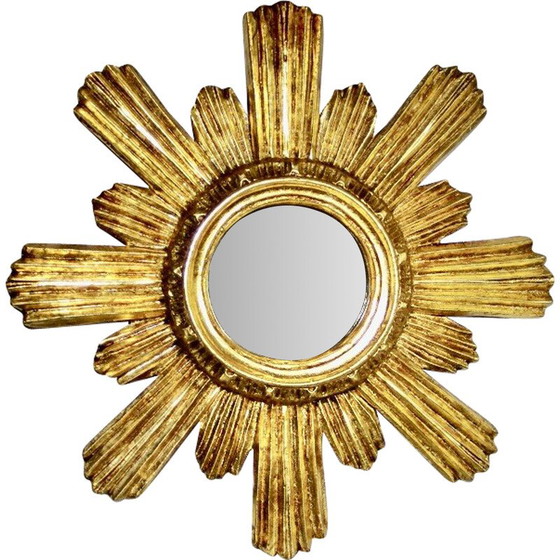 Image 1 of Vintage giltwood mirror, 1960