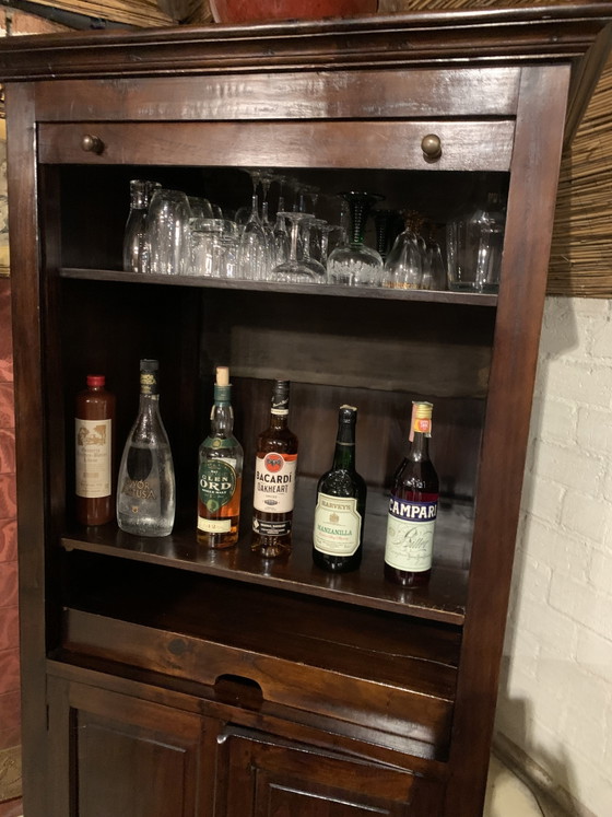 Mobile bar – Alberto Bazzani, Wood, Brass (photo 6 of 7)