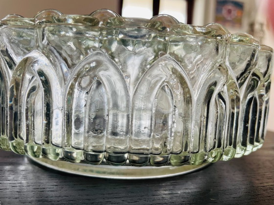 Image 1 of Pareja de lámparas empotrables de cristal para techo o pared