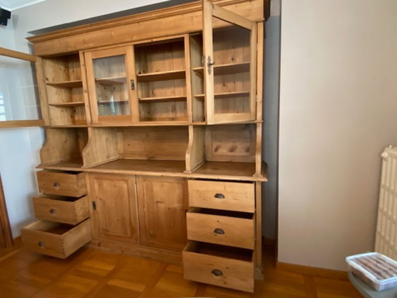 Mobile buffet in stile rustico a due scomparti – Mobili contenitori, Wood (photo 5 of 5)