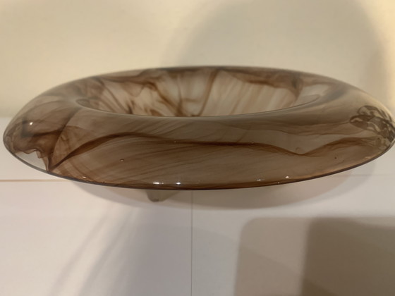 Image 1 of davidson cloud glazen schaal 