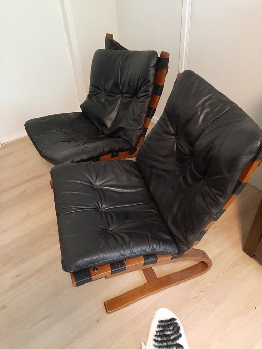 2x fauteuil Rybo Rykken par Odvin Rykken