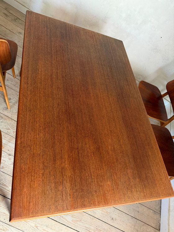 Image 1 of Vintage Scandinavian rectangular table in teak.