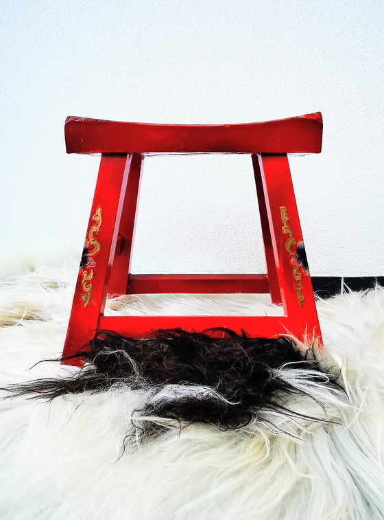 Image 1 of Taburete fino asiático, original chino