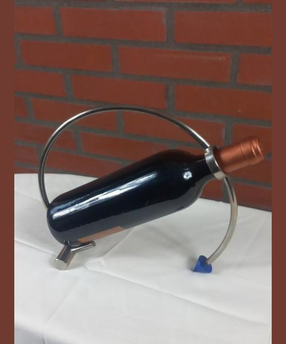 Image 1 of Opvallende flessenhouder, Memphis style (HOGRI design, Duitsland)