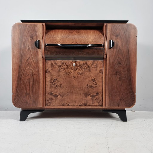 Mueble bar Art Déco de Jindrich Halabala para Up Závody, años 40 – ladekasten, Wood