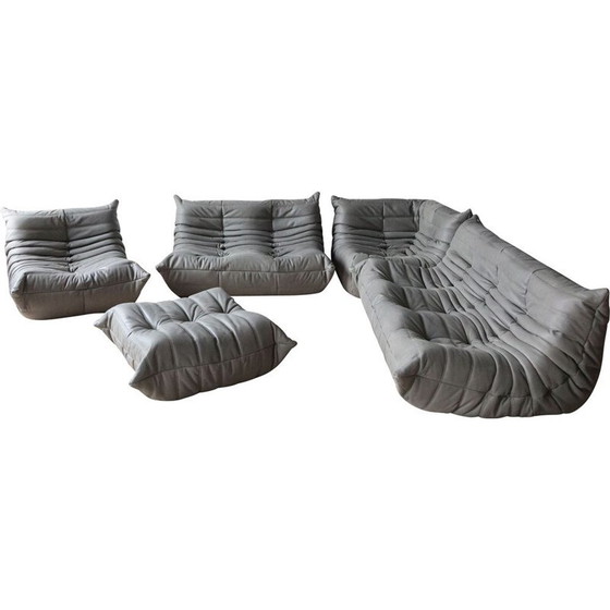 Image 1 of Togo vintage loungeset van Michel Ducaroy voor Ligne Roset, Frankrijk 1970