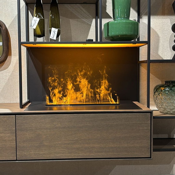 Image 1 of BKS Furniture Ettic TV cabinet with mood fireplace