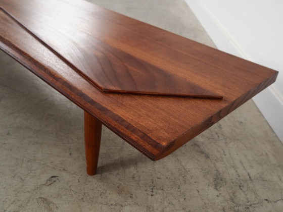 Image 1 of Mahoniehouten lowboard, Deens ontwerp, jaren 70, gemaakt in Denemarken.