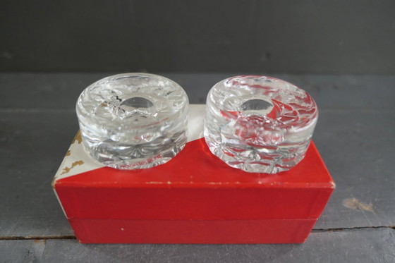 Image 1 of Candelabro de cristal Maastricht Holland 2x Auroras boreales