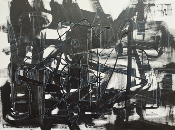 Image 1 of Natia Antadze Abstract Composition XXL