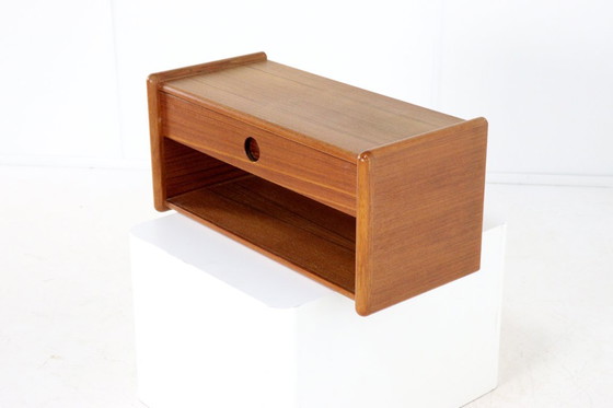 Image 1 of Kai Kristiansen for Vildbjerg mobelfabrik floating wall cabinet vintage Danish