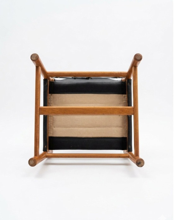 4 FDB Model 102 By Ditte & Adrian Heath – FDB Møbler, Armchairs, Leather, Wood (photo 4 of 5)