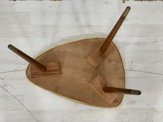 Image 1 of Mid Century Table haricot Table de fleur Table d'appoint Vintage