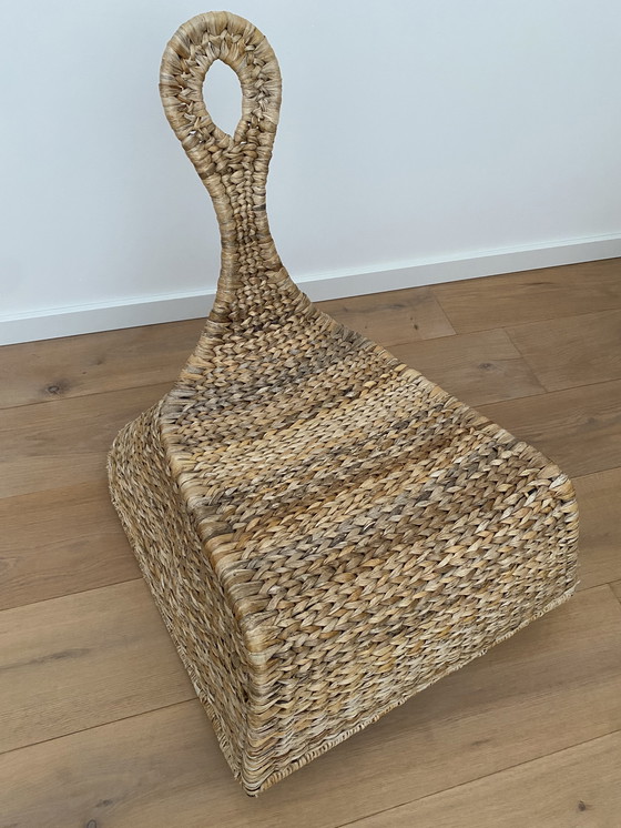 Image 1 of Chaises à bascule IKEA PS Gullholmen vintage en osier – Design par Maria Vinka