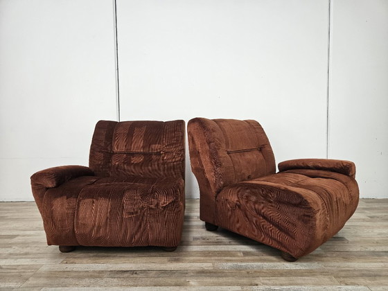 Modulares Zweisitzer-Sofa, 1970 – Modulare Sofas, Textile, Klassiek (photo 2 of 16)