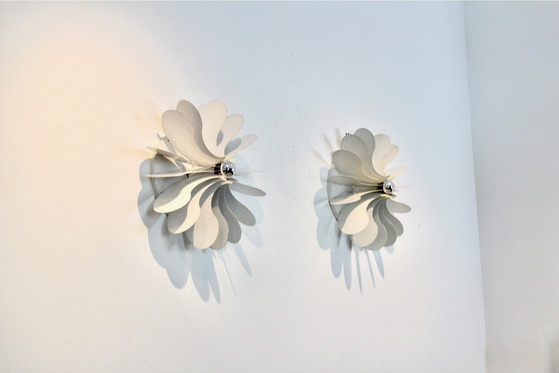 Applique Bolide grafiche di Hermian Sneyders de Vogel per RAAK, Amsterdam, Bianco (foto 9 di 12)