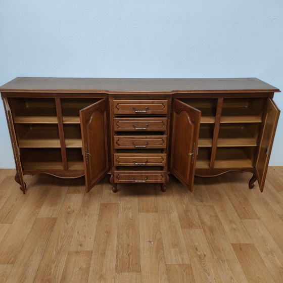Image 1 of Vintage Louis XV dressoir, wandkast, buffetkast