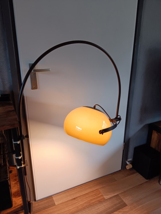 Image 1 of Dijkstra Vintage Wall Lamp Mushroom Arc Lamp 1960s