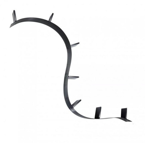 Image 1 of Kartell Bookworm wall shelf purple/blue