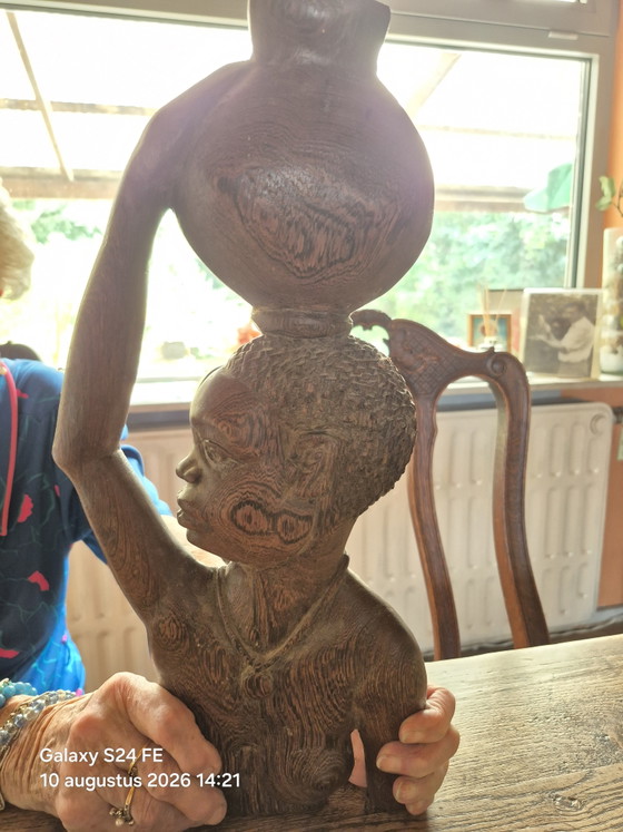 Arte africano – Esculturas, Wood (photo 2 of 10)