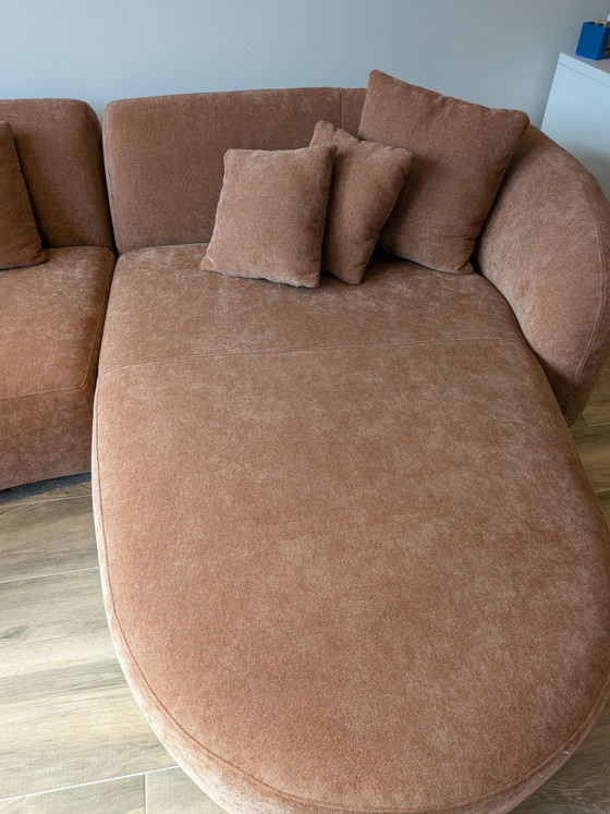 Hoekzetel astuce, Hoekbanken, Textiel, Roze (foto 8 van 10)