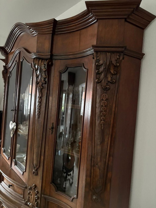 antique china cabinet