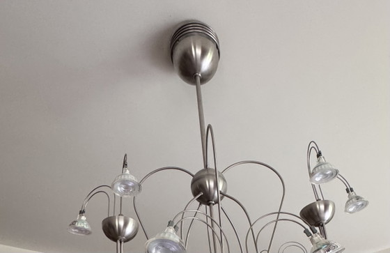 Lampadario sublime in acciaio inossidabile – Lampade a sospensione, Aluminium, Glass (photo 3 of 10)