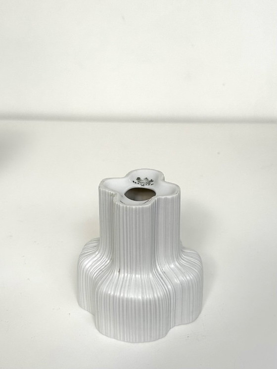 Image 1 of 3 Rosenthal Studio-Linie pleated vase Martin Freyer 