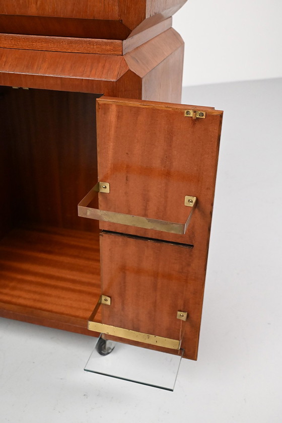 Image 1 of Bijzonder teak ‘fliptop’ barretje