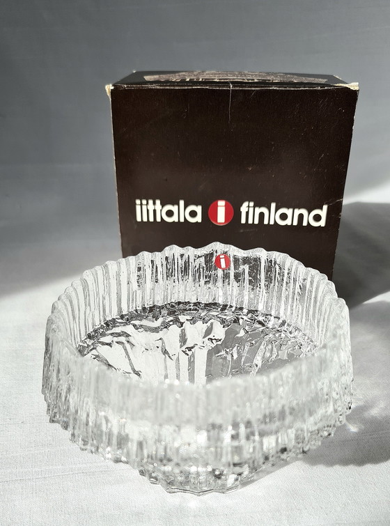 Iittala Wirkkala Windlicht Met Orig. Doos/Etiket Jaren 60/70 – Kandelaars en kaarsen, Glass (photo 3 of 15)