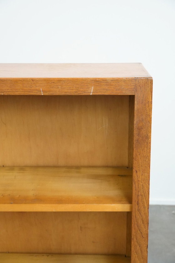 Image 1 of Antiek Art Deco kastje/boekenkastje uit begin 20e eeuw in Amsterdamse school stijl