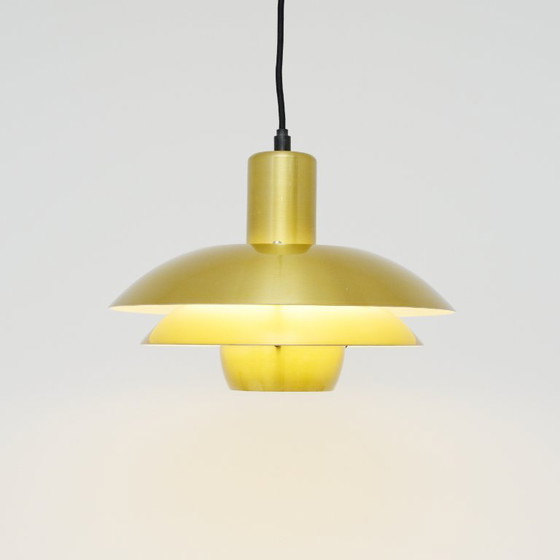 Image 1 of Lampada Belux dorata, Danimarca anni '70