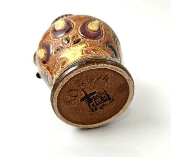 Image 1 of Mid-Century Gmundner Keramik Ceramic from Austria. Vintage Hand-Painted Pitcher from Gmunden