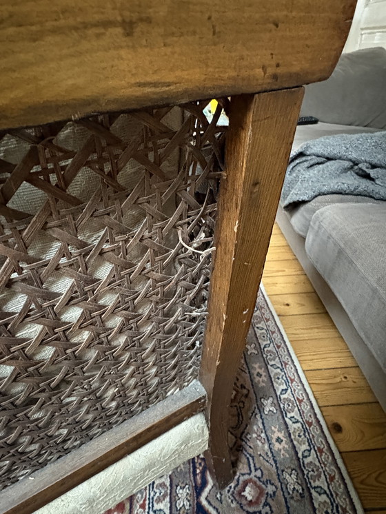 Image 1 of Set di sedie (legno e vimini)