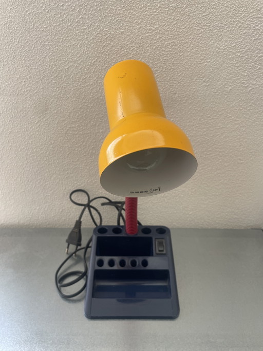 Lampe de table/Lampe de bureau Pop Art massive - Rétro Vintage