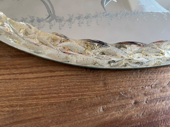 Image 1 of Set liquore firmato Barbini Murano – etichetta Moderna – completo