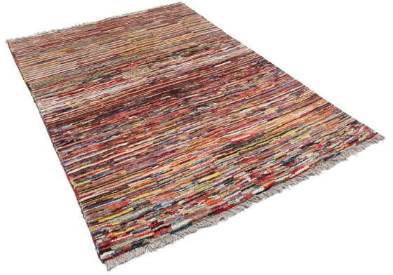 Image 1 of Original Persian carpet Gabbeh Ghashghai oriental carpet 214 cm x 154 cm old natural