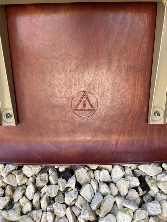 Image 1 of Ensemble de 4 chaises de salle à manger vintage Galvanitas S16 _ Design néerlandais 1965