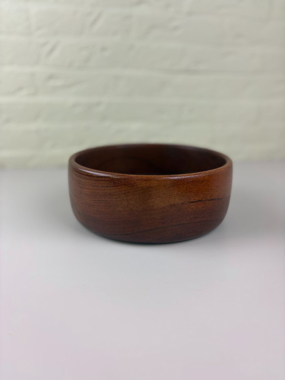 Image 1 of Ciotola vintage in legno di teak