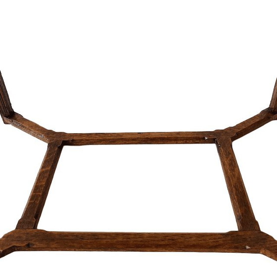 Image 1 of Tavolino antico Art Nouveau in legno curvato del 1890