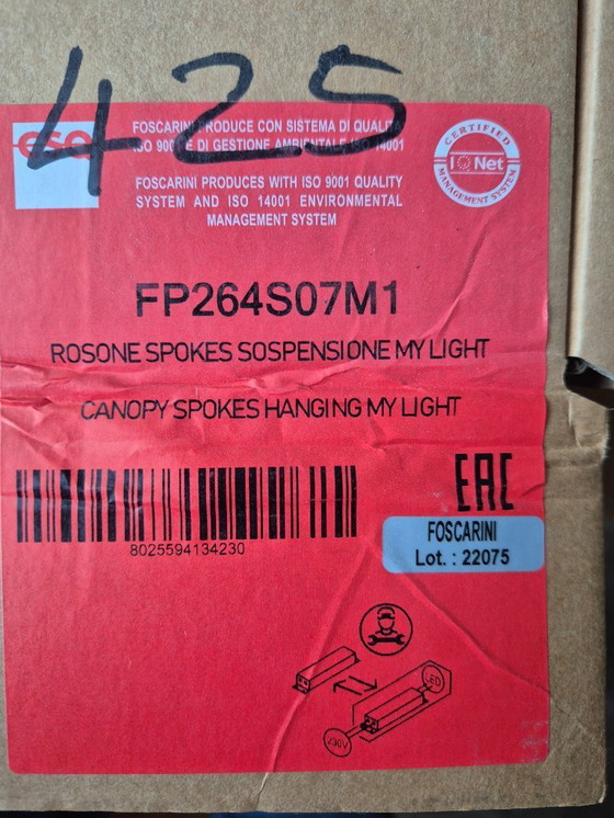 Image 1 of Pendant Lamp Spokes 3 Sospensione LED3 MYLIGHT COPPER DIMMABLE