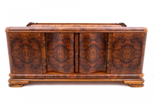 Grande commode Art Déco des années 1950, Pologne.