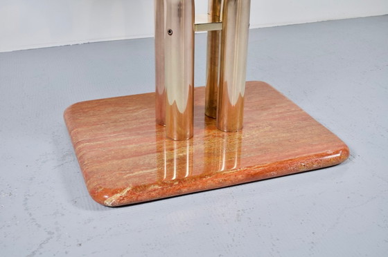 Image 1 of TAVOLO DA PRANZO DI GUIDO FALESCHINI, ANNI '70, MARIANI ITALIA EDITORE