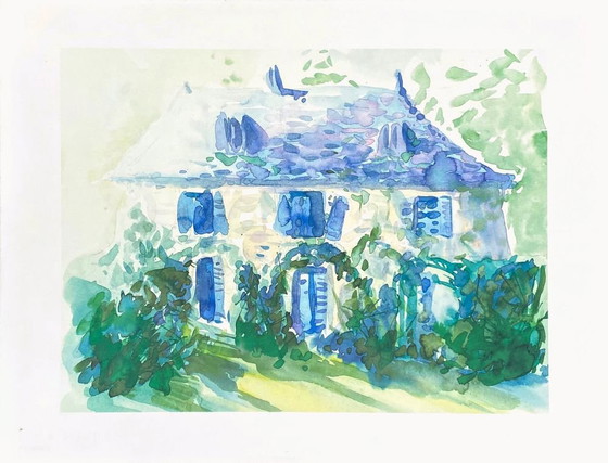 Image 1 of Renny BOSSU Le Grand Meaulne I serigrafia 1993